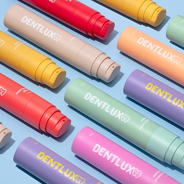 Produktové fotografie - Zubní pasty Dentlux